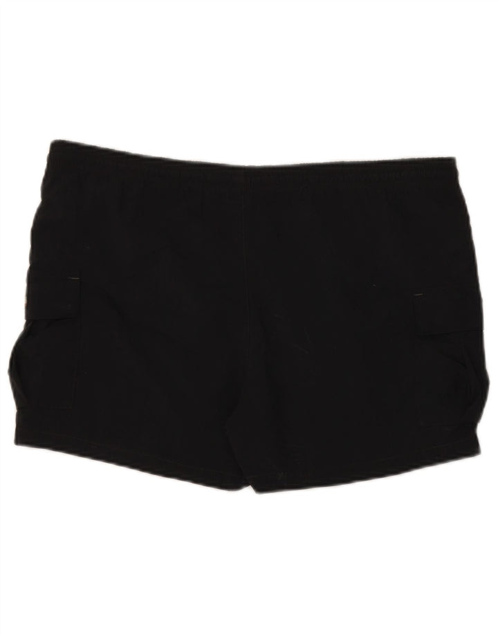 Napapijri Mens Geographic Shorts de natação médio preto poliamida