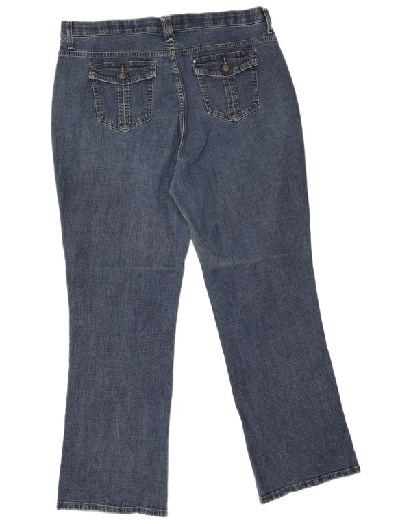 Jeans retos femininos Lee US 20 2XL W40 L30 algodão azul
