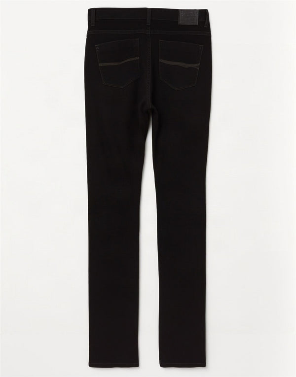 Jeans skinny feminino Tommy Hilfiger W30 L32 algodão preto