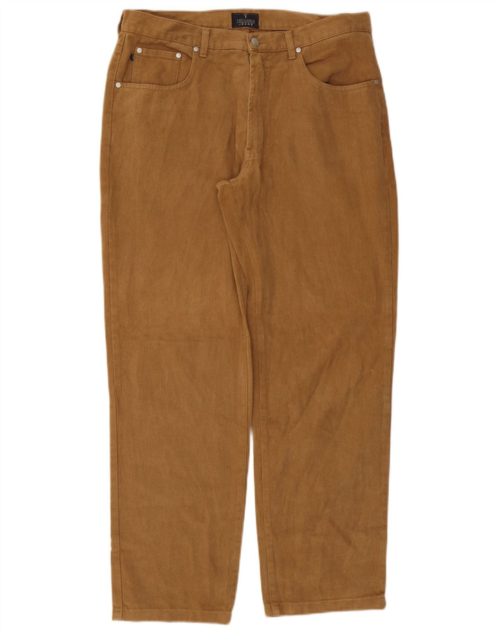 Jeans retos masculinos TRUSSARDI W34 L31 marrom