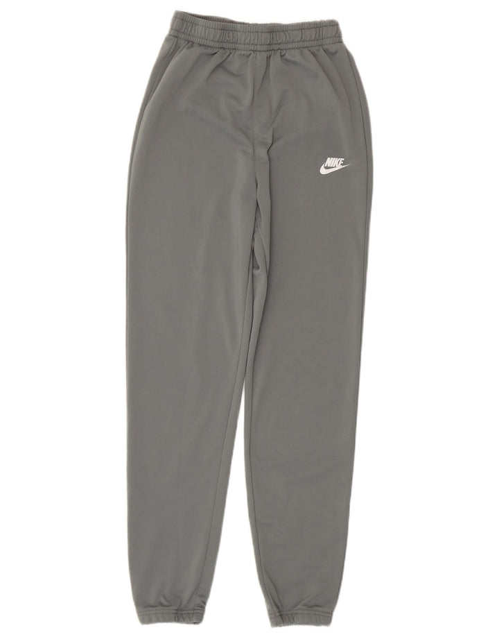 NIKE Meninos Calças de treino Joggers 13-14 anos XL Cinza Poliéster