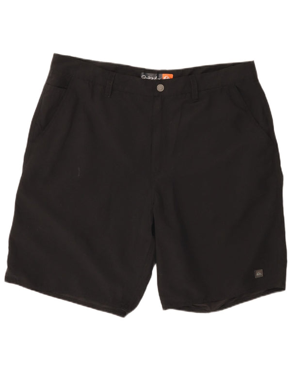 Quiksilver Mens Chino Shorts W36 Grande Poliéster Preto
