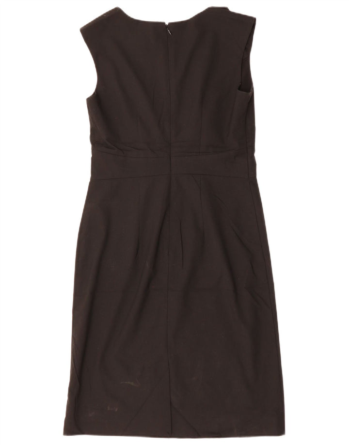 Vestido feminino MOSSIMO sem mangas US 4 pequeno poliéster preto