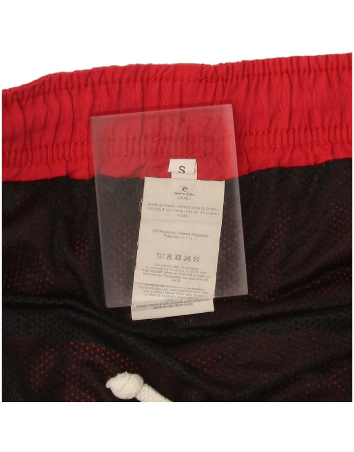 Shorts de natação masculino Rip Curl pequeno vermelho poliamida