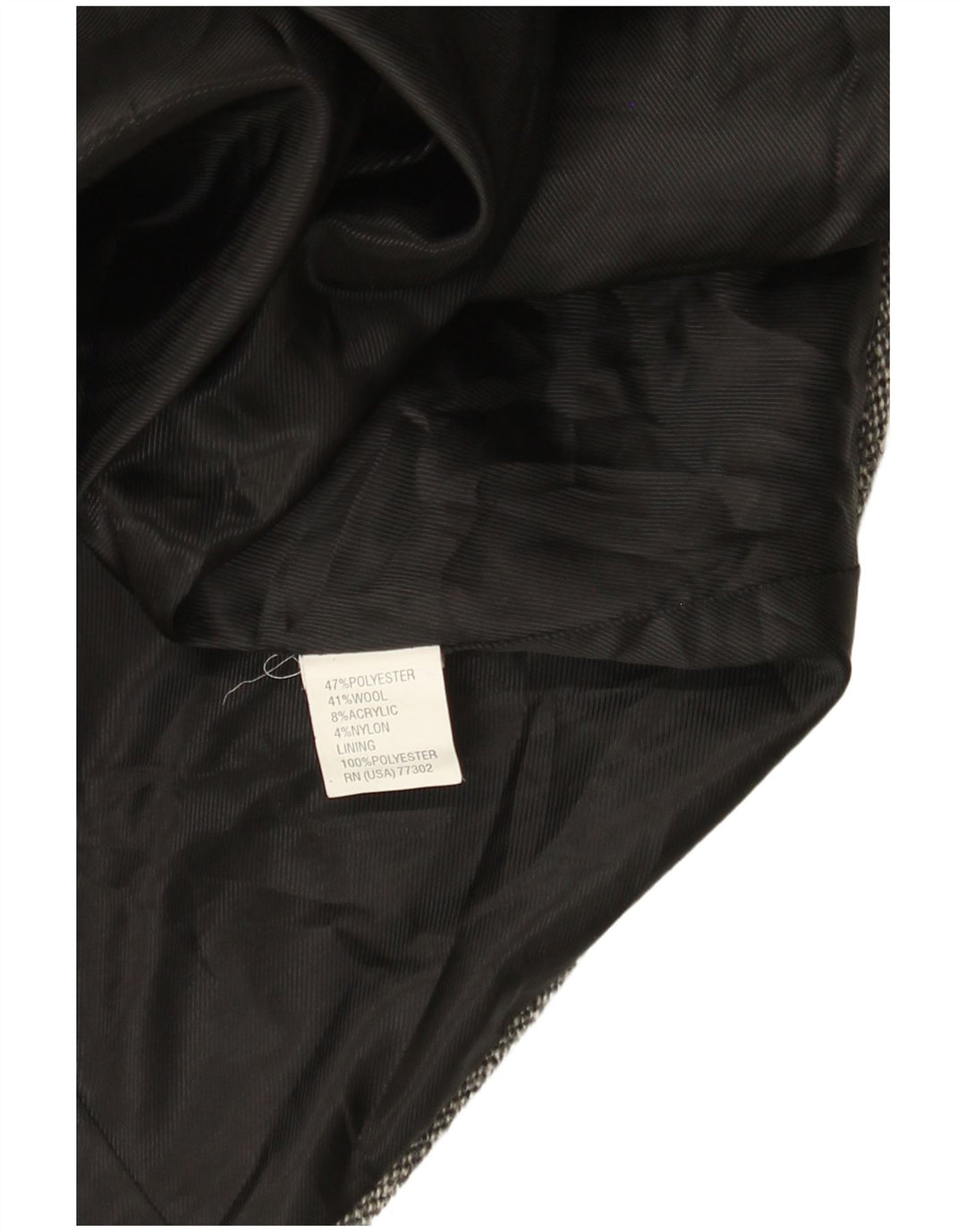 Zara Womens Double Breasted Coat UK 8 Pequeno Poliéster Cinza