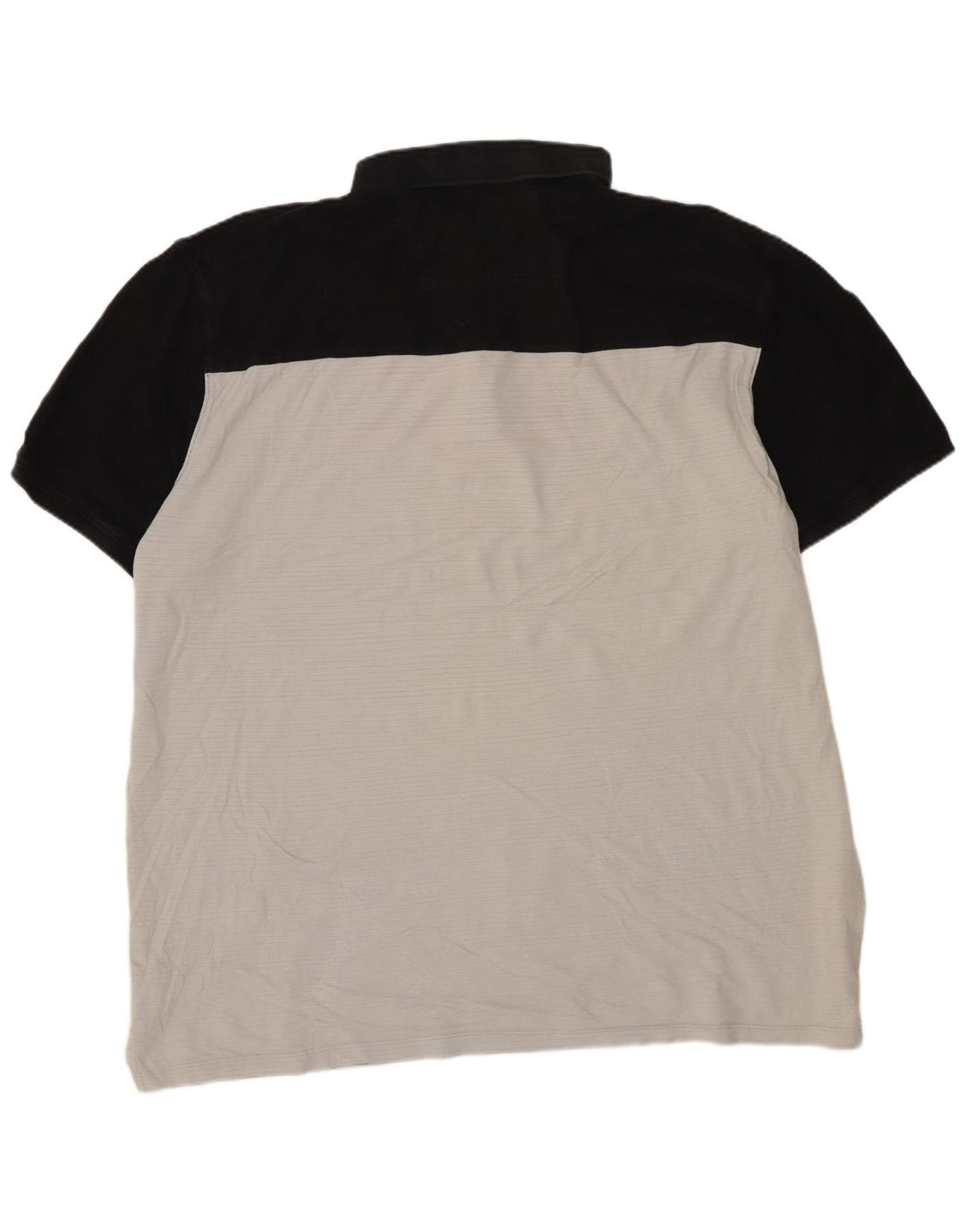 Camisa polo masculina Calvin Klein 2XL algodão colorblock multicolorido