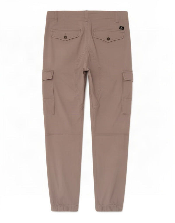 Calça cargo masculina Jack & Jones Paul Tapered Joggers W32 L29 algodão cinza