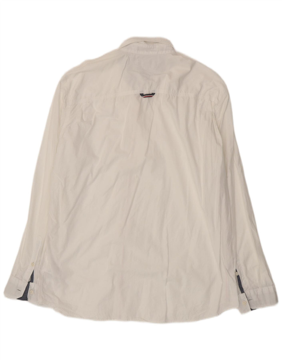 Camisa masculina TOMMY HILFIGER de ajuste regular 2XL algodão branco