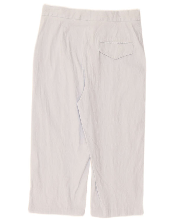Calça capri feminina Zara pequena W26 L17 azul