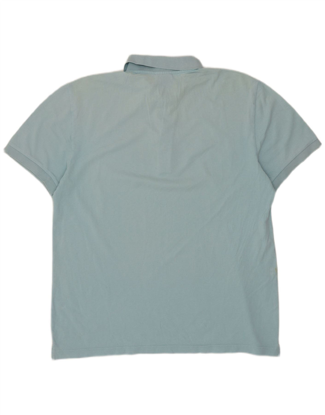 Camisa polo masculina Lacoste tamanho 7 2XL azul