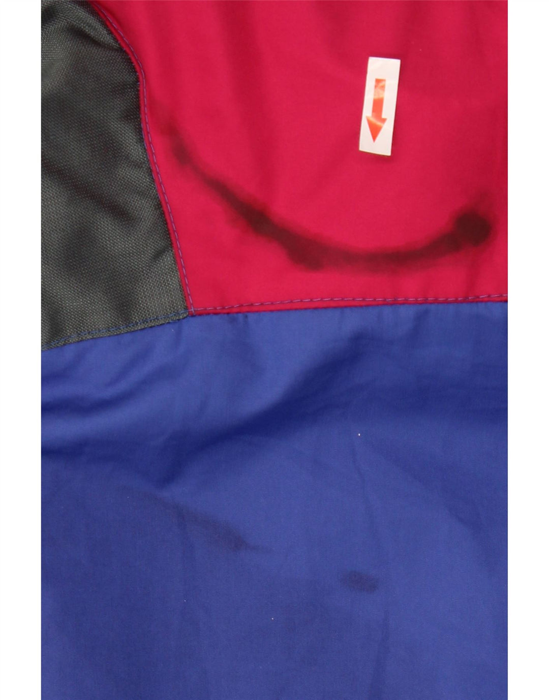 Jaqueta masculina Bailo com capuz Anorak Ski UK 36 pequeno bloco colorido multicolorido