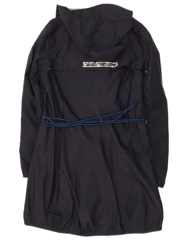 Capa de chuva feminina com capuz Helly Hansen UK 16 grande poliéster preto