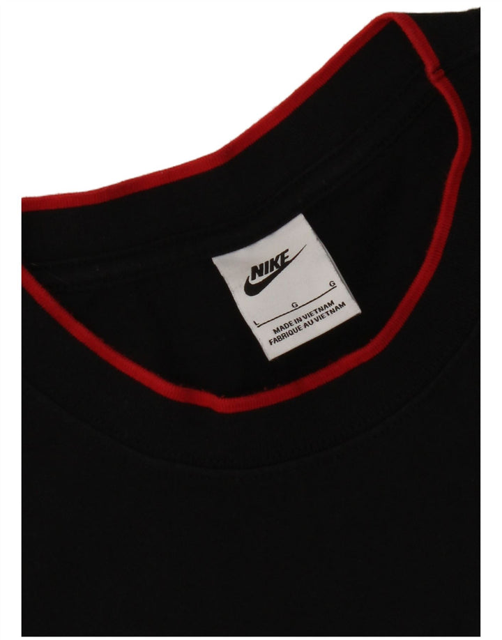 Camiseta masculina Nike grande preta