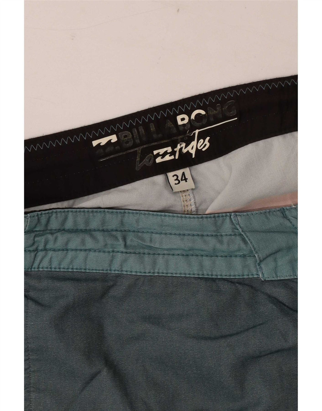 Shorts de natação masculino Billabong grande bloco colorido multicolorido