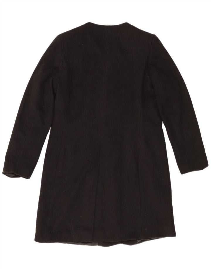 Sobretudo feminino Ralph Lauren US 10 grande lã preta
