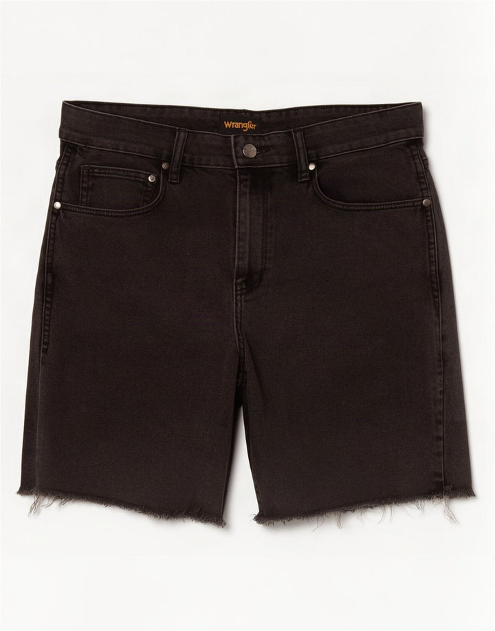 Shorts jeans masculino Wrangler W34 grande preto