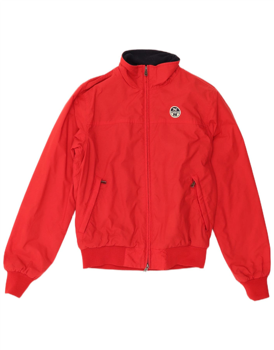 Jaqueta bomber masculina North Sails UK 38 poliamida vermelha média