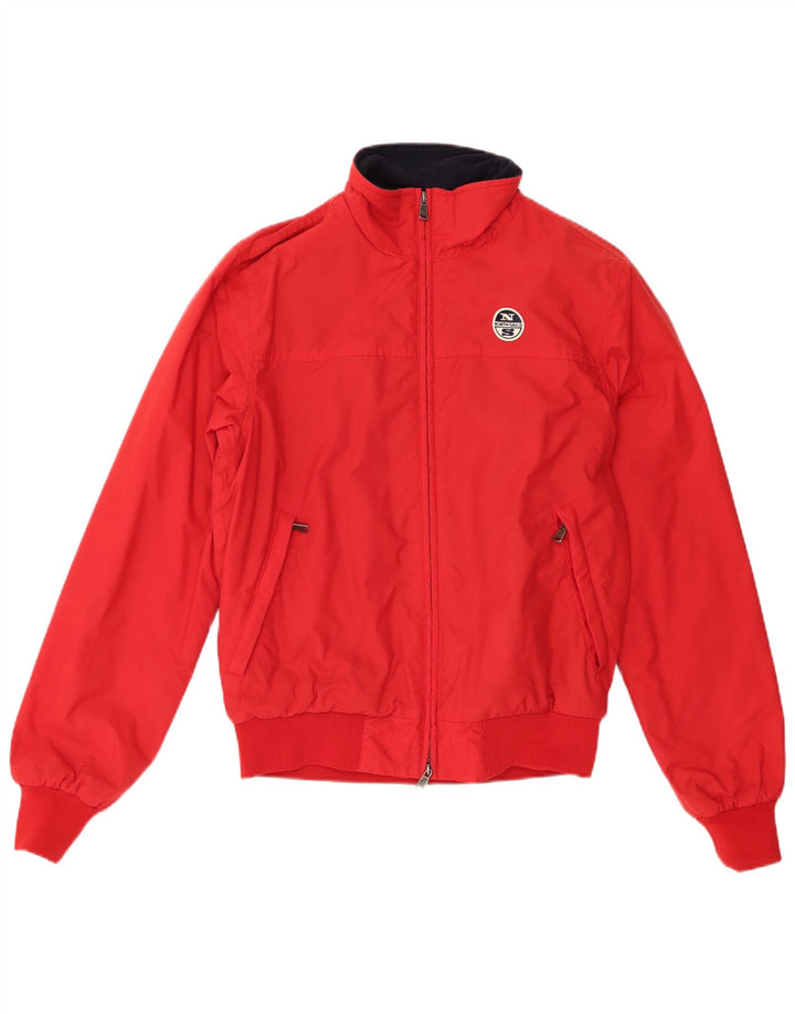 Jaqueta bomber masculina North Sails UK 38 poliamida vermelha média