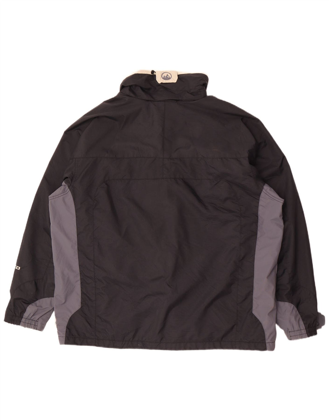 Jaqueta corta-vento Columbia masculina Interchange com capuz UK 40 grande preta