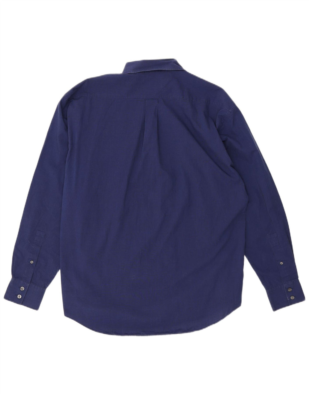 Camisa masculina Yves Saint Laurent grande algodão azul marinho