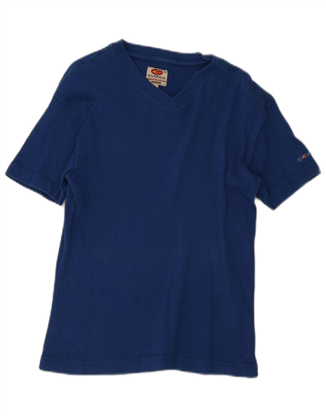 Camiseta Feminina Energie Top Grande Algodão Azul
