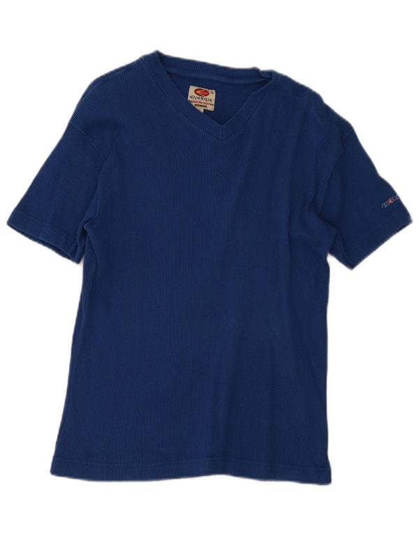 Camiseta Feminina Energie Top Grande Algodão Azul