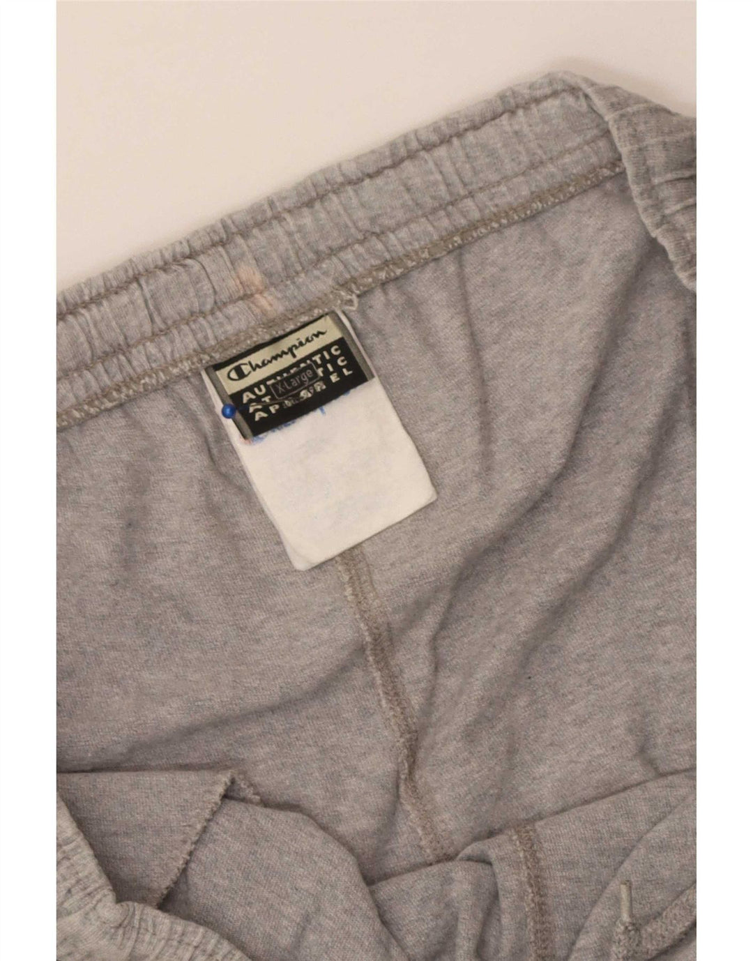 Shorts esportivos masculinos Champion XL cinza algodão