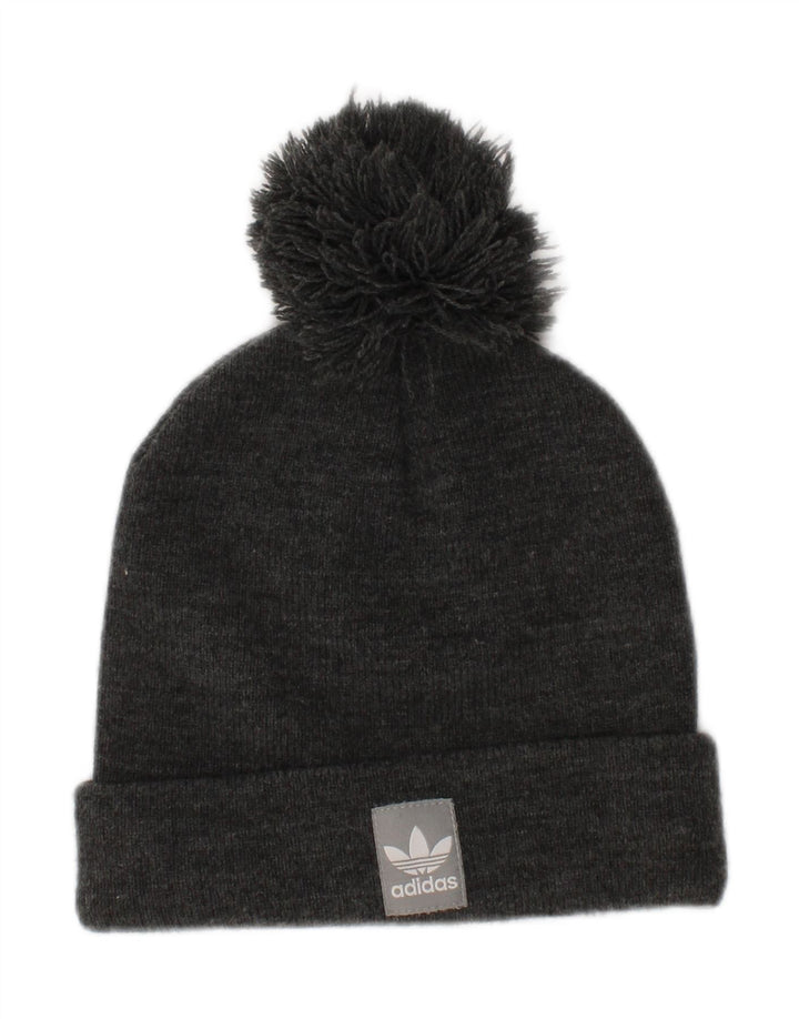 Gorro masculino Adidas tamanho único cinza poliéster esportivo