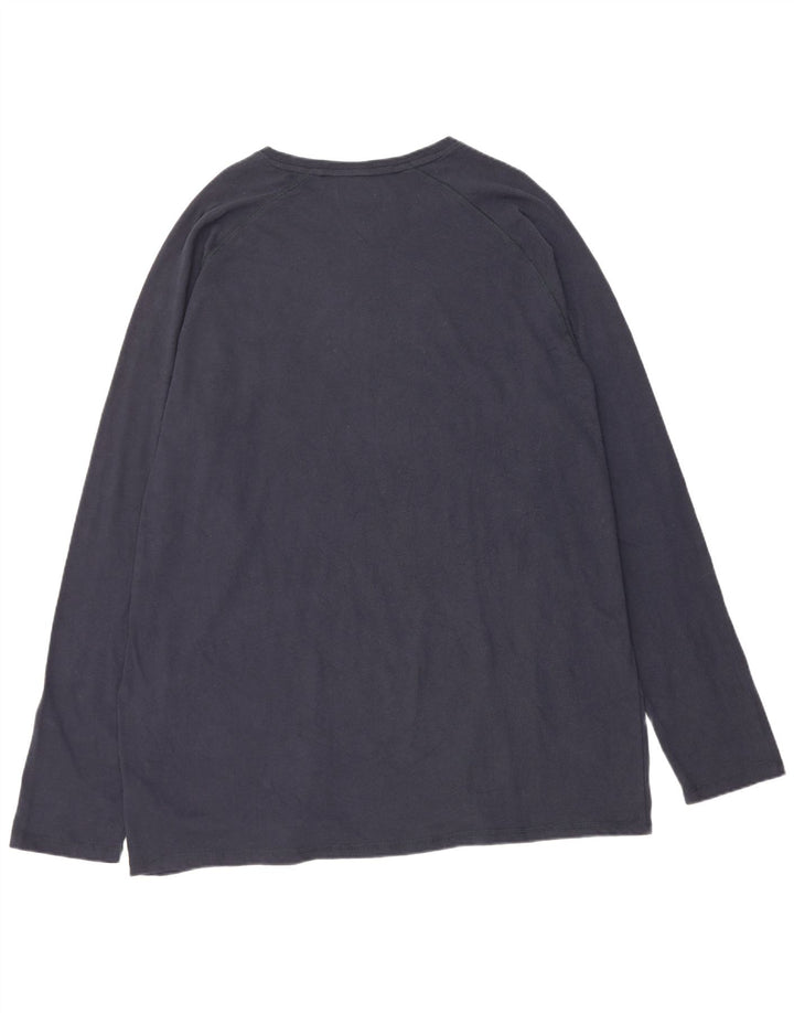 Dickies masculino alto top manga comprida 2XL algodão azul marinho