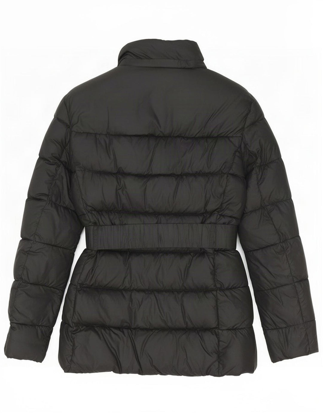 Jaqueta acolchoada feminina Zara UK 6 XS poliéster preto