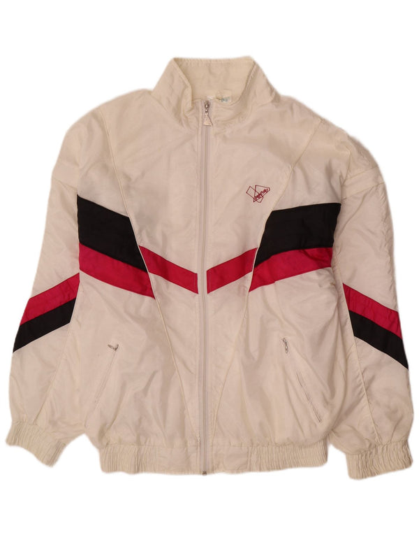 Pandora Mens Tracksuit Top Jacket Grande Branco Colourblock Poliamida