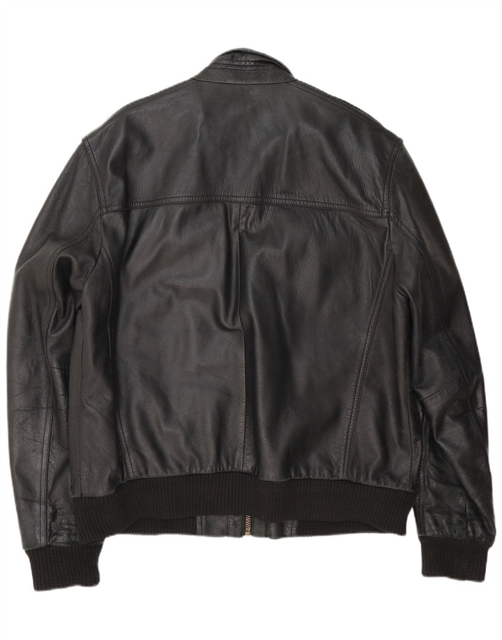 Jaqueta de couro masculina CONBIPEL IT 56 XL couro preto
