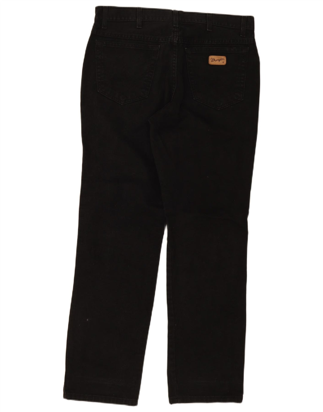 Wrangler Masculino Texas Straight Jeans W36 L32 Algodão Preto