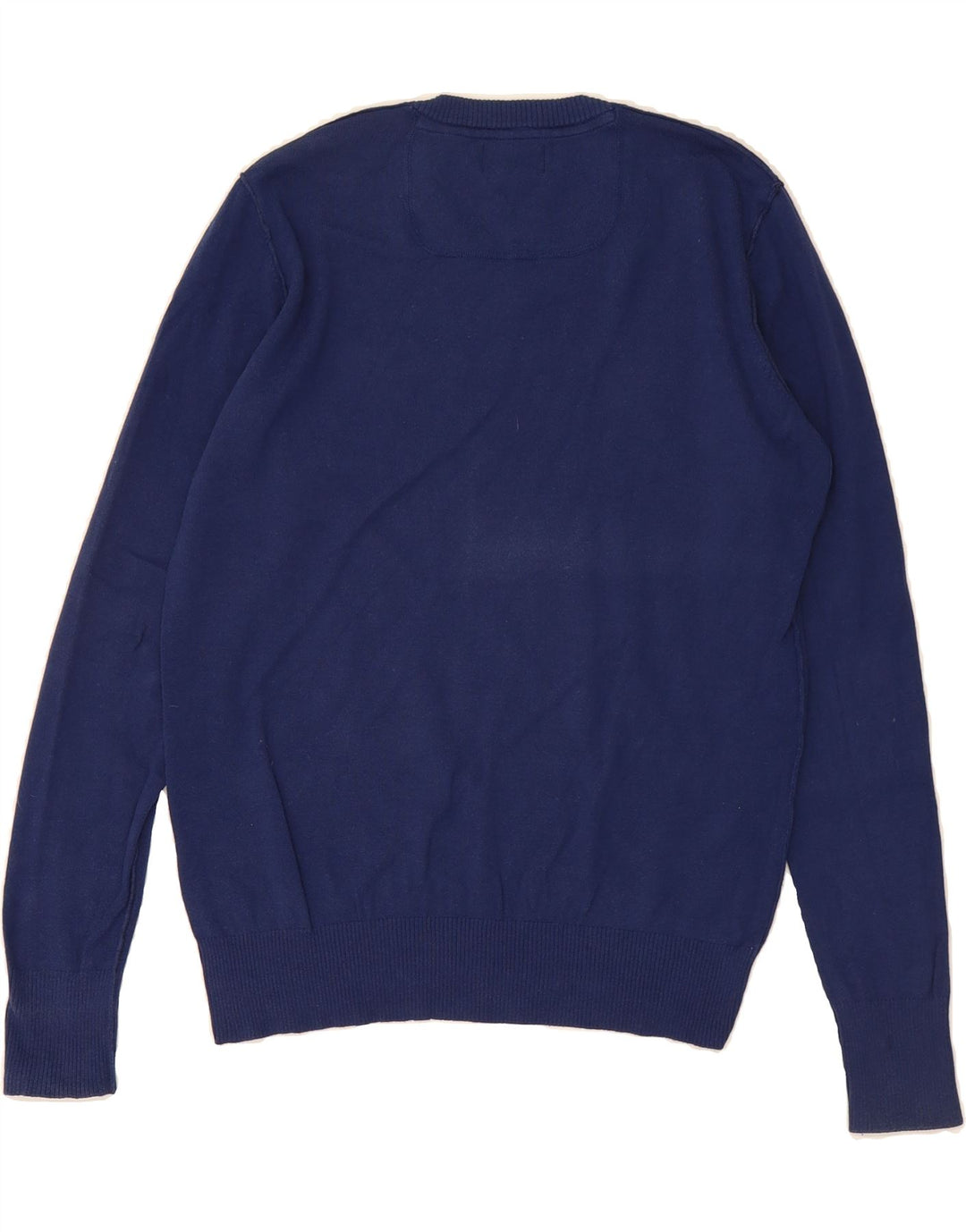 DIESEL Womens V-Neck Jumper Sweater UK 20 2XL Navy Blue Vintage Diesel and Second-Hand Diesel from Messina Hembry 