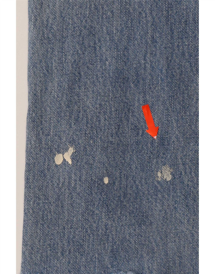 Calça jeans masculina Levi's 501 Straight W46 L27 azul algodão