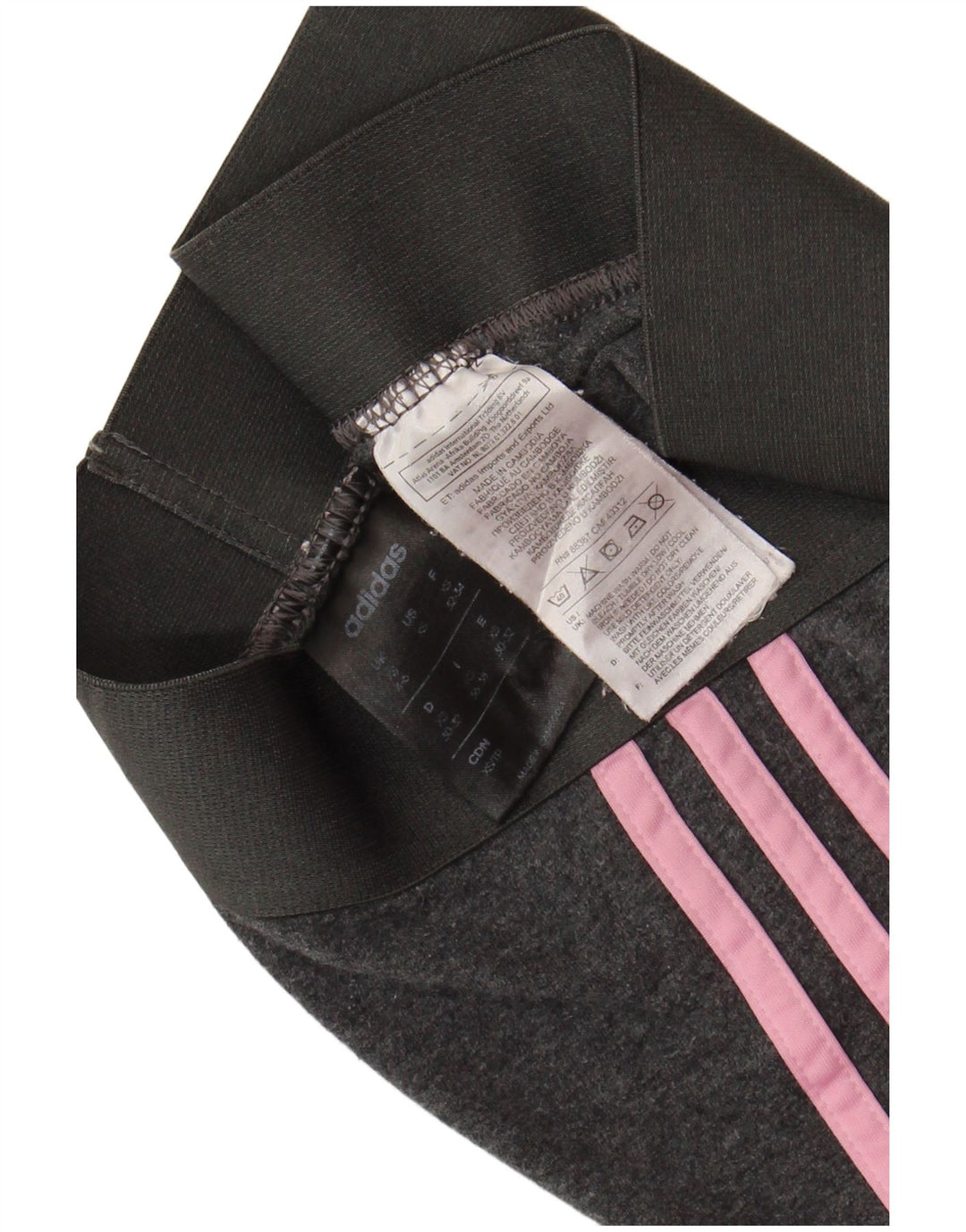 Leggings ADIDAS Femininas UK 4/6 XS Cinza Algodão