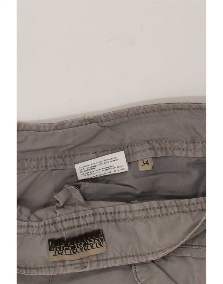 Shorts cargo masculino Napapijri W34 grande cinza