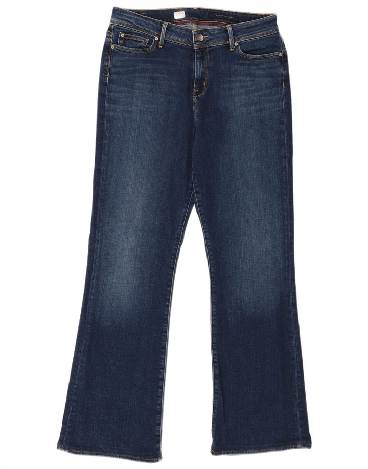 Jeans Tommy Hilfiger feminino Paris Classic Fit Bootcut W32 L32 azul marinho