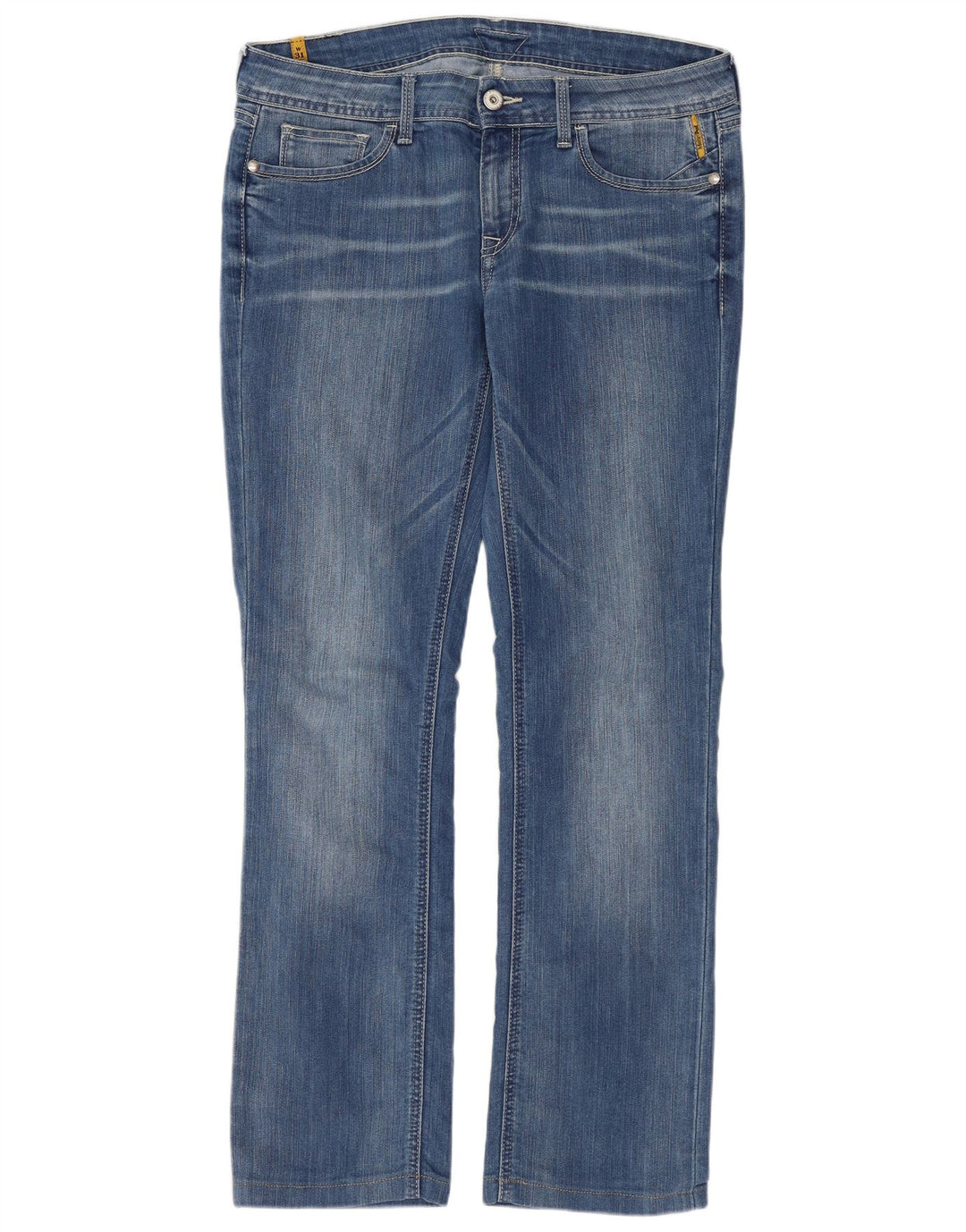 Meltin' Pot feminino bootcut jeans W31 L29 algodão azul