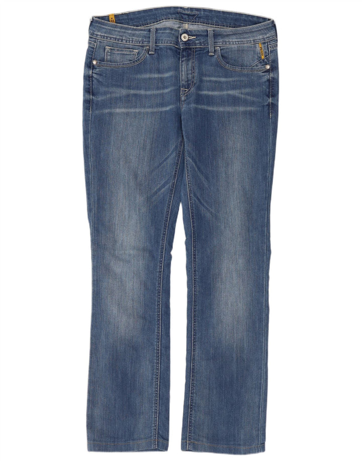 Meltin' Pot feminino bootcut jeans W31 L29 algodão azul