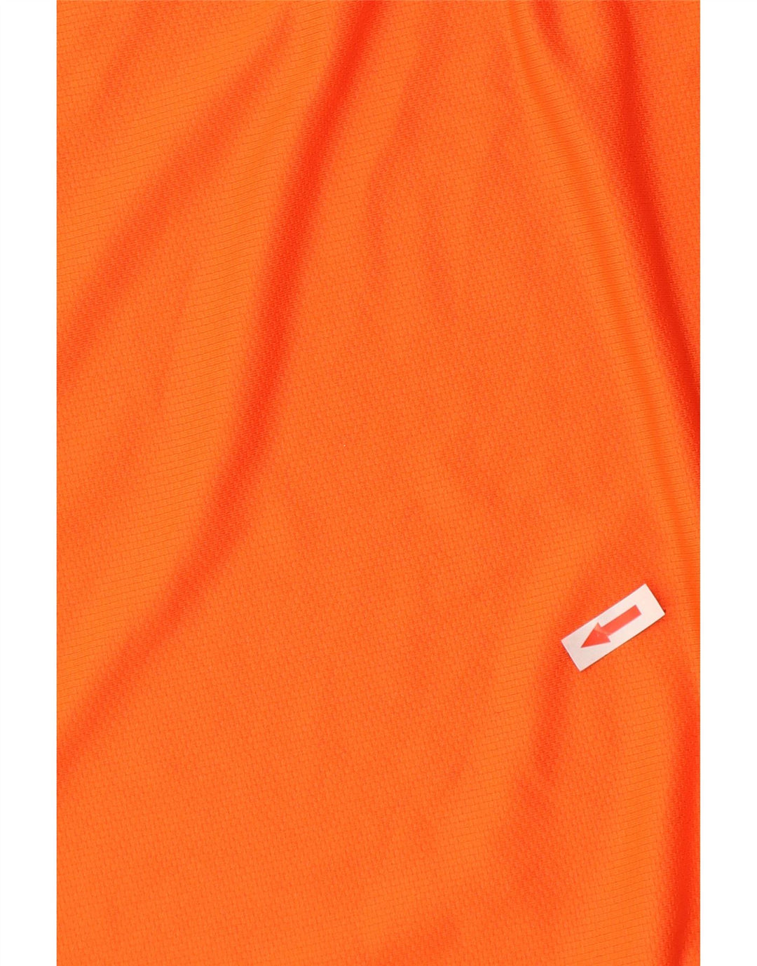 Nike Mens Dri Fit Top Manga Longa Grande Laranja Colourblock Poliéster