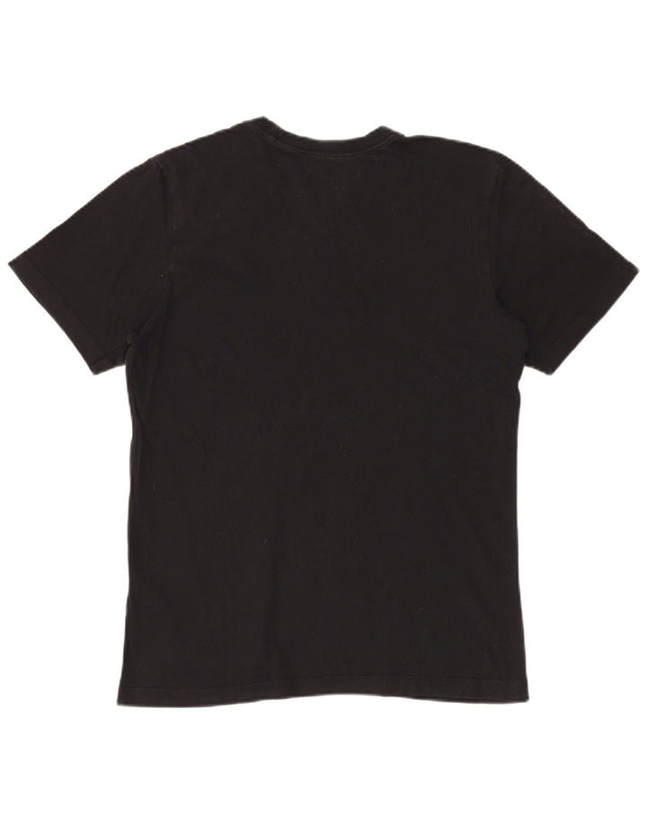 Camiseta masculina NIKE Top médio algodão preto