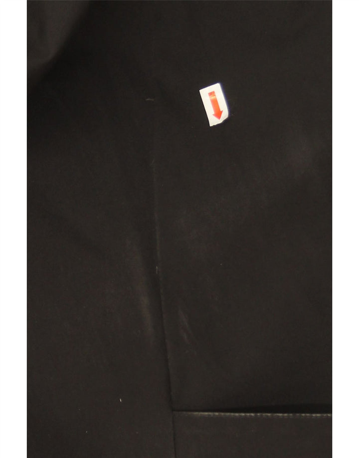 Casaco acolchoado com capuz masculino Canadiens IT 46 poliéster preto pequeno