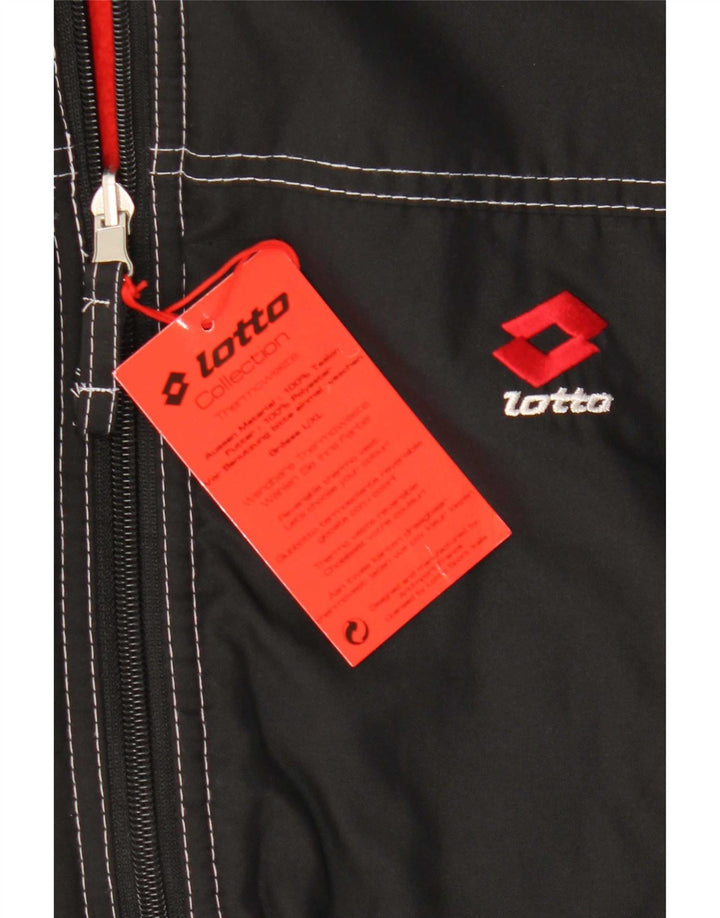Lotto Mens Reversível Gilet UK 40 Grande Poliéster Preto