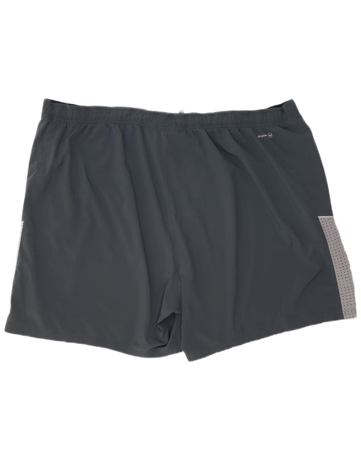 Russell Athletic Masculino Dri-Power Sport Shorts 3XL Poliéster Cinza