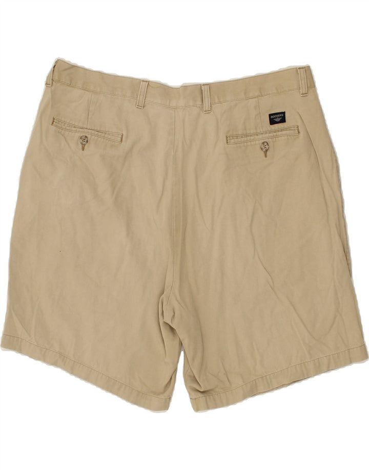 DOCKERS Mens Pegged Chino Shorts W40 XL Beige Cotton Vintage Dockers and Second-Hand Dockers from Messina Hembry 