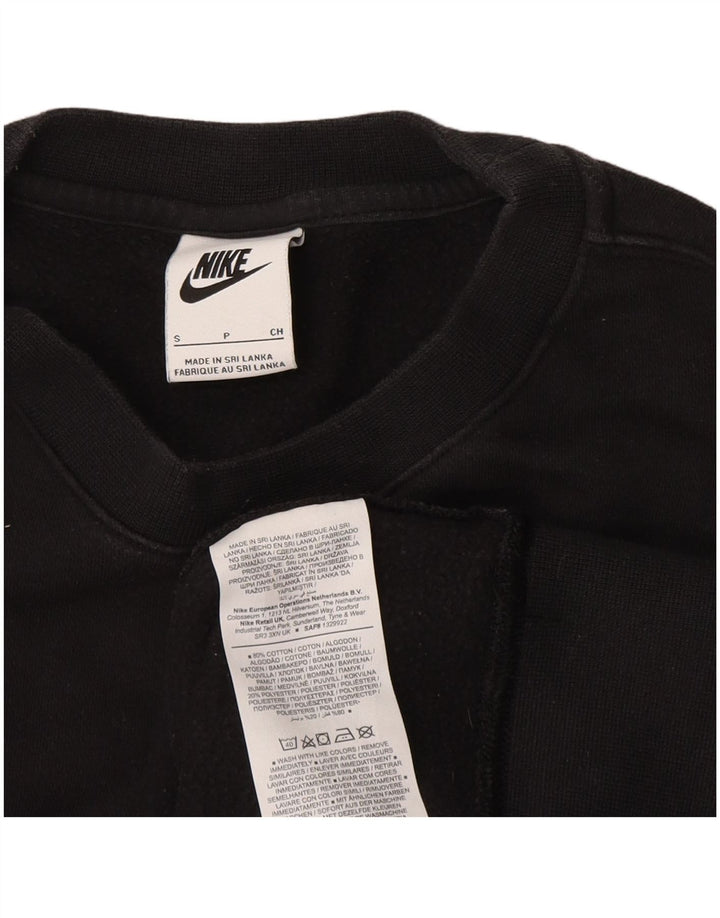 Nike moletom masculino jumper pequeno algodão preto