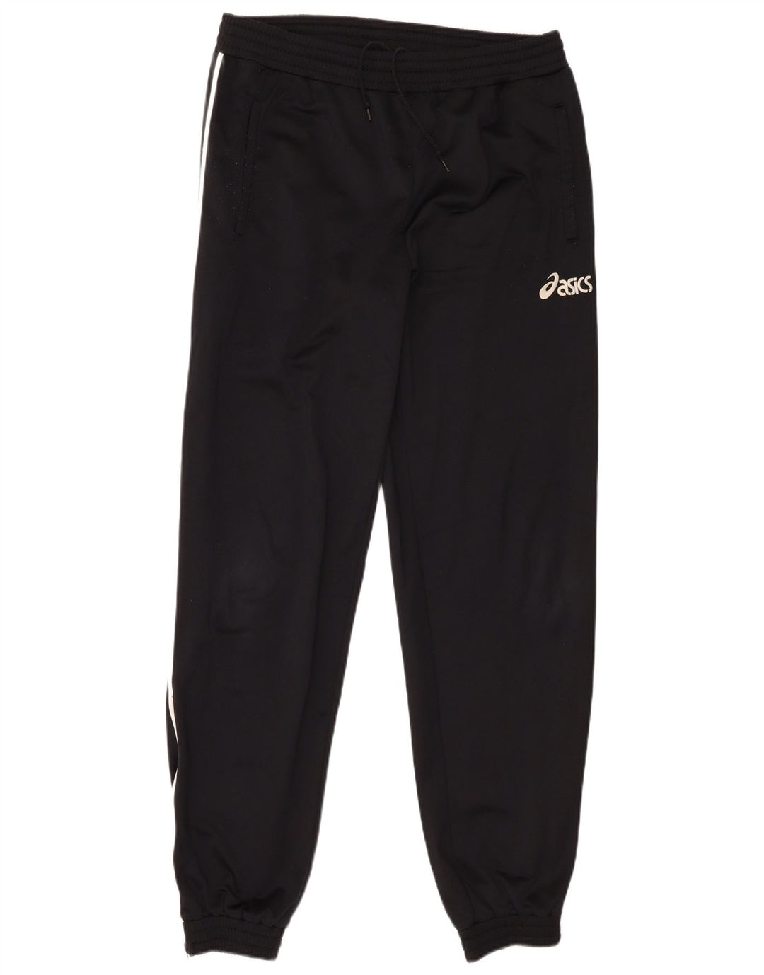 Calça de treino masculina Asics joggers pequeno poliéster preto
