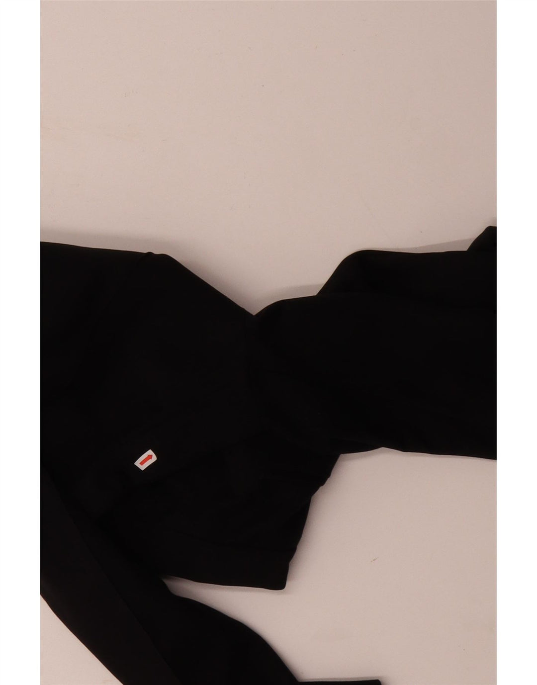 MASSIMO DUTTI Womens Slim Cropped Trousers EU 40 Medium W30 L26 Black