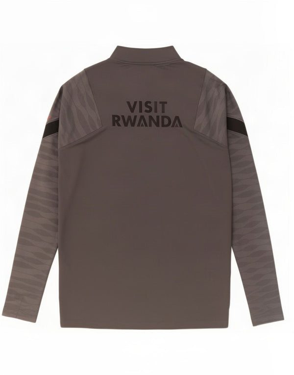 Nike Mens Paris Saint-Germain Graphic Pullover Treino Top Cinza Médio